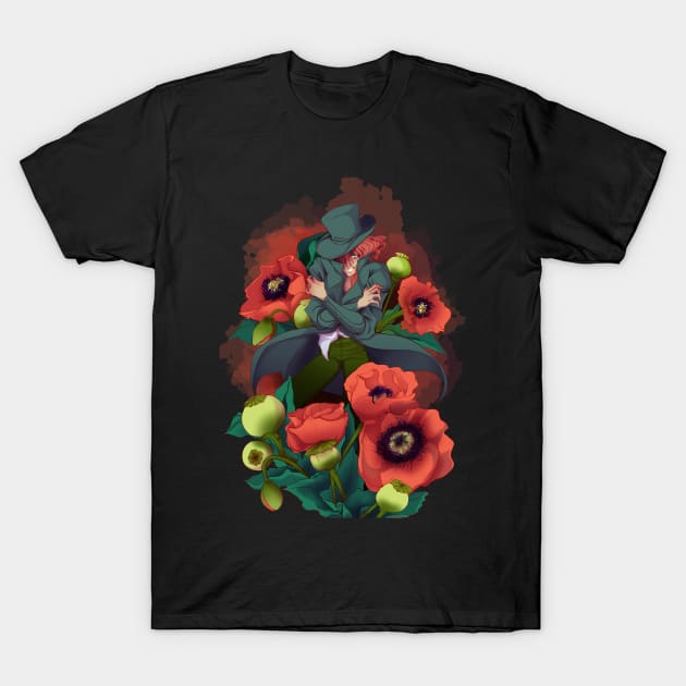 Poppy King T-Shirt by alg813